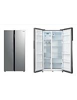 Combina Frigorifica, ESS-1831 NF EX, Edesa, Side by Side, inox, 532 l, Led, Touch, Total NOFrost, F, 4 usi,