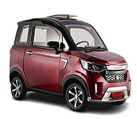 Masina electrica S1 ARORA, 2000W, 25km/h, nu necesita permis, Rosu