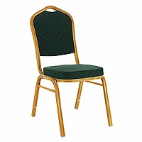 Scaun stivuitor, verde vopsea aurie, ZINA 3 NOU