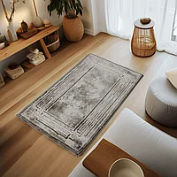 Covor Beige Helikon, Living/Dormitor, Bej, Crem, Incalzire in pardoseala, Fir Scurt 12 mm, Dimensiuni 100x200