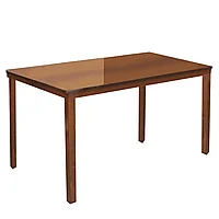 Masa sufragerie dining , 110 cm ,mdf furniruit, nuc ,Bortis Impex