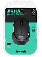 Mouse Logitech M330 Usb Optical Black Wireless