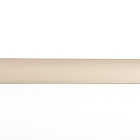 Profil de trecere cu diferenta de nivel, aluminiu, 40mmx270cm, inox deschis, cu suruburi mascate, 3104, Ersin