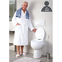 Inaltator WC cu capac, Ridder, pentru seniori, alb, sustine maxim 150 kg, A0071001, Sam