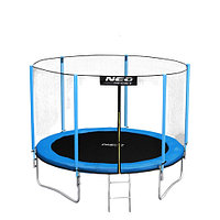 Trambulina pentru copii, Neo-Sport, 312 cm, 6 / 10 ft, cu plasa interioara si scara metalica, greutate maxima