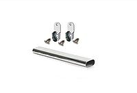 Set Bara pentru Umerase Ovala 30x15mm Metal Crom 30cm