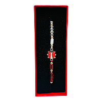 Bratara Martisor cu Buburuza , Simbol al Norocului si Elegantei