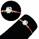 Set 12 bratari Martisor Pisicuta dragalasa, cu margele si snur reglabil - foto 2 - id-p102762058