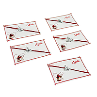 Set de 5 bratari reglabile Martisor, cu snur elastic si pandantiv Cosar Norocos , model 2025