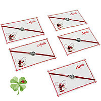 Set de 5 bratari reglabile Martisor, cu snur elastic si pandantiv gargarita , model 2025
