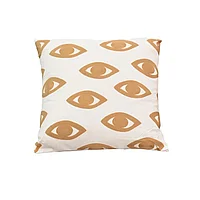Perna Eyes Inart Alb 45x45x2.5cm
