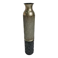 Vaza decorativa Raptonal Inart metal colorata D14x75.6cm