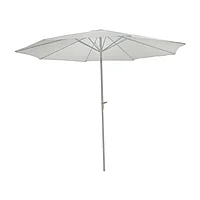 Umbrelă profesională Frow pakoworld țesătură albă aluminiu-bej Ö3m