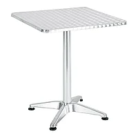 Masa Lazo pakoworld crom aluminiu 60x60x70cm