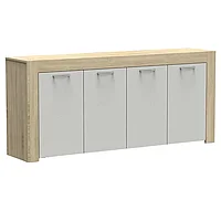 Buffet Haven pakoworld Sonoma-alb 180x40x80cm