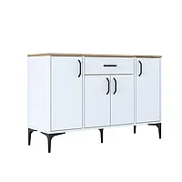 Bufet Ubron pakoworld melaminat Alb 120x40x78.6cm