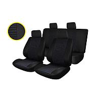 Huse scaune auto compatibile SKODA Octavia I 1996-2010 - Trafic - Culoare: negru + albastru