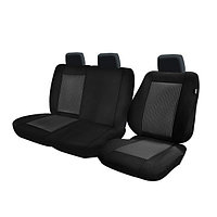 Huse scaune auto fata (2+1) FIAT Ducato II 1993-2006 - autoutilitare - Standard Line - Culoare: negru