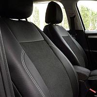 Huse scaune auto compatibile BMW Seria 1 E87 2004-2011 - Exclusive Leather Lux - Culoare: negru