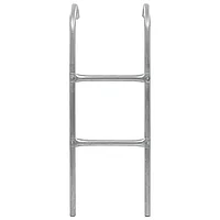 Scară de trambulină cu 2 trepte, argintiu, 102,6 cm, oțel
