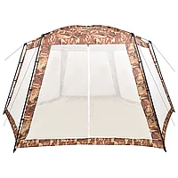 Cort de piscină, camuflaj, 660x580x250 cm, material textil