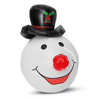 Cap de om de zăpadă gonflabil,cu LED roșu / albastru