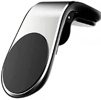 Suport Auto cu Magnet Neodim pentru Telefon Premium, Tableta, GPS cu Prindere pe Grila de Ventilatie, GRI, CBD