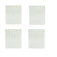 Set Stelute Fosforescente Auto Adezive, 384 Piese, 4 Dimensiuni cu Iluminare Indelungata, PVC, Premium, CBD
