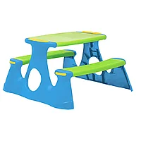 Bancă de picnic pentru copii 89,5x84,5x48 cm polipropilenă