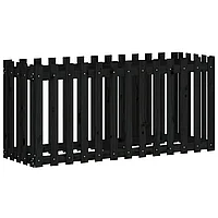 Pat înălțat grădină design gard 150x50x70 cm lemn de pin tratat
