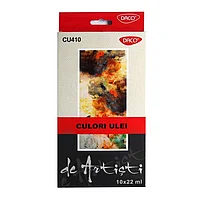 Culori ulei 10 culori 22 ml DACO cu410