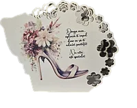 Martisor papuc elegant si feminin - un cadou memorabil model2