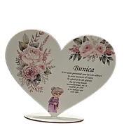 Placheta personalizata cu mesaj emotionant - un cadou unic si memorabil pentru persoanele dragi! Bunici