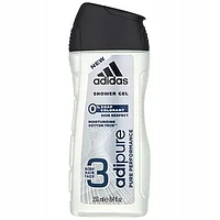 Gel de dus pentru barbati, Adidas, AdiPure Man, 250 ml