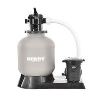 Dispozitiv pentru filtrarea nisipului HECHT 302016, putere 550 W, debit apa 7.9 mc/h