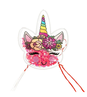 Martisor cu Unicorn si Confetti