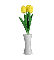 Lampa Buchet cu LED Lalele Galbene 31 cm