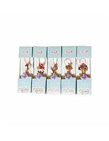 Set 5 martisoare tip brosa cu diferite modele colorate pentru 1 si 8 martie