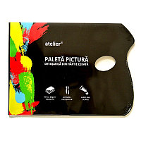 Paleta pictura hartie unica folosinta Atelier