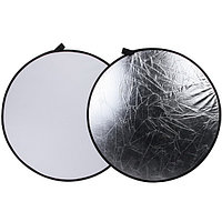 Blenda foto 2 in 1 white/silver 80cm