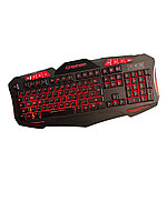 Set Tastatură și Mouse Gaming Iluminat Esperanza Shelter LED RGB, Design Ergonomic pentru PC