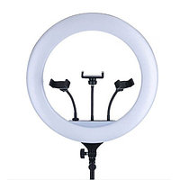 Lampa circulara YQ-460A, 18 inch LED SMD, suport telefon 3200K-6000K
