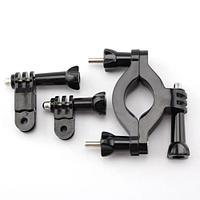 MotorBike Roll Bar Mount Kit - Prindere motocicleta + Brat extensie 3 way pivot arm pt GoPro Hero 2/3/3+/4/4+