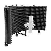 Ecran De Difuzie Mare din 5 segmente, Filtru De Reflexie Profesional Pentru Microfon Studio