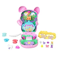 Set de joaca Polly Pocket, Tea Party Bunny, in forma de iepuras