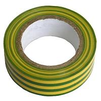 Banda izolat, 19 mm x 10 m, galben/verde, Strend Pro