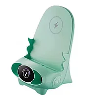 Incarcator wireless pentru smartphone multifunctional : Culoare - verde