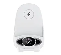 Incarcator wireless pentru smartphone multifunctional : Culoare - alb