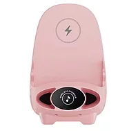 Incarcator wireless pentru smartphone multifunctional : Culoare - roz