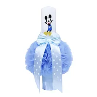Lumanare Botez cu Mickey Mouse Bleu - LB43